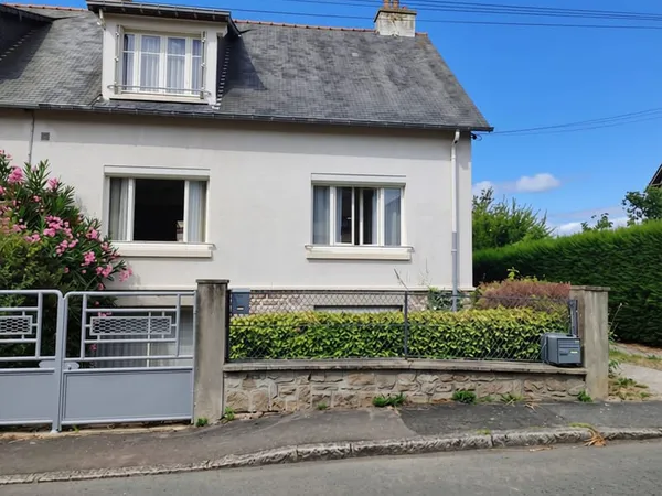 A VENDRE - SOQUET IMMOBILIER - MAISON 3CH AVEC T2 INDEPENDANT A LOUER - DINAN