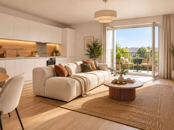 Appartement 2 pièces 45 m²