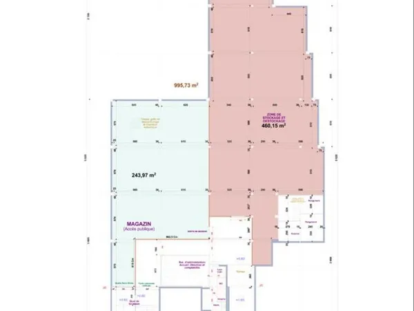 Local de stockage 7900 /mois HC/HT