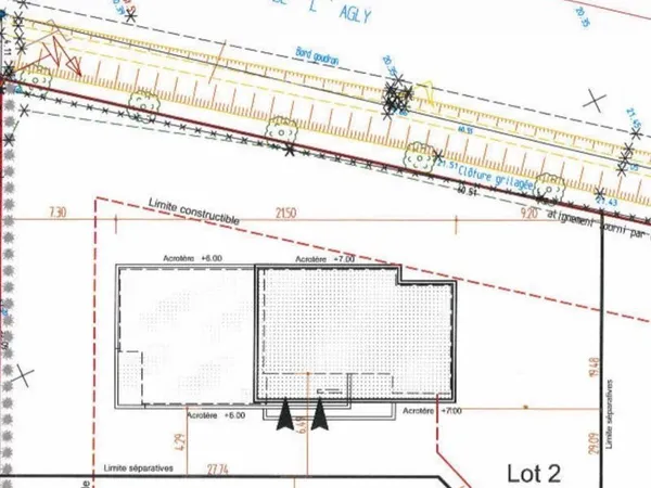 Terrain 4 faces 1000m2