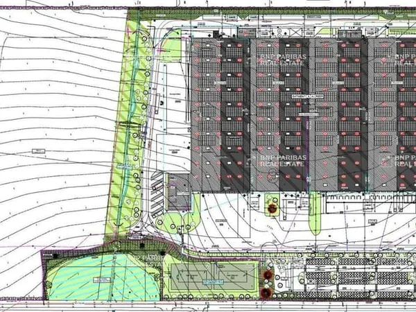 Entrepôt 12351 m²