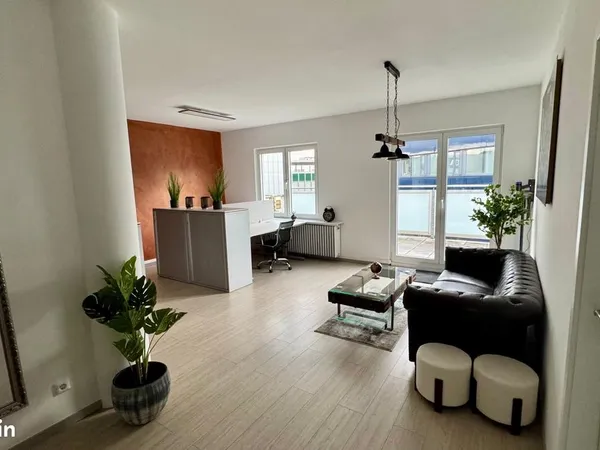 Bureaux meublés et coworking avec terrasse à Sarrebruck centre (Allemagne) - tout compris