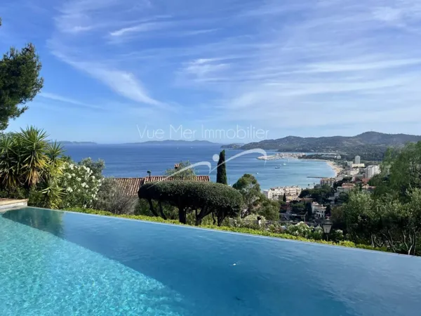 Villa vue mer féerique avec piscine au Super Lavandou