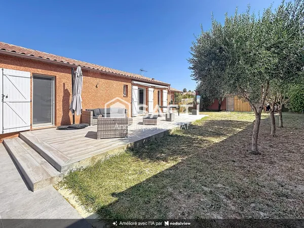 Nouveauté Magnifique Villa de plain pied 3 chambres avec Piscine sur Magalas