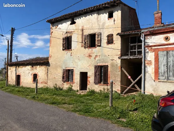 Clermont-le-Fort - Maison à rénover avec projet d'architecte de 162 m²