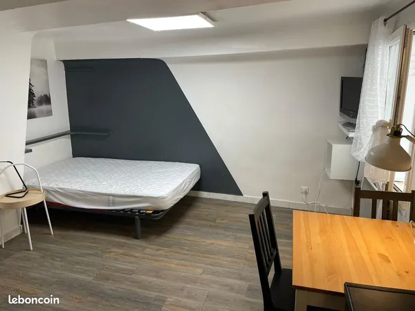 Studio meuble - centre ville - calme