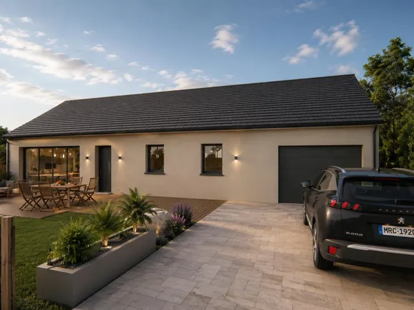 Terrain + maison 97 m²