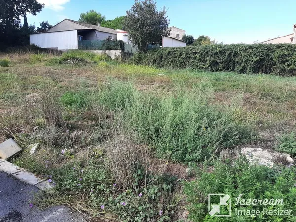 Terrain en individuel 600 m²