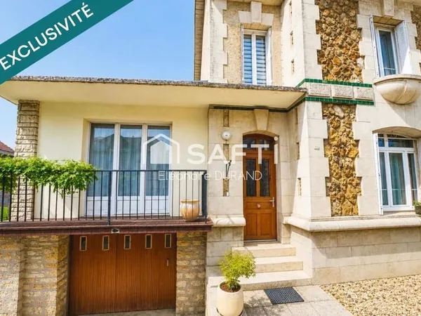 Maison bourgeoise T5 pleine de charme avec fort potentiel  axe Reims Laon