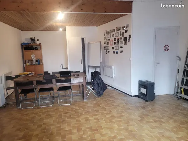 Local + Appartement (travaux à réaliser)