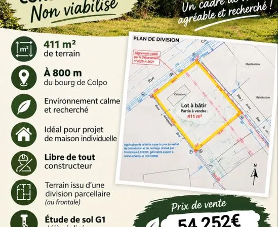 Terrain constructible