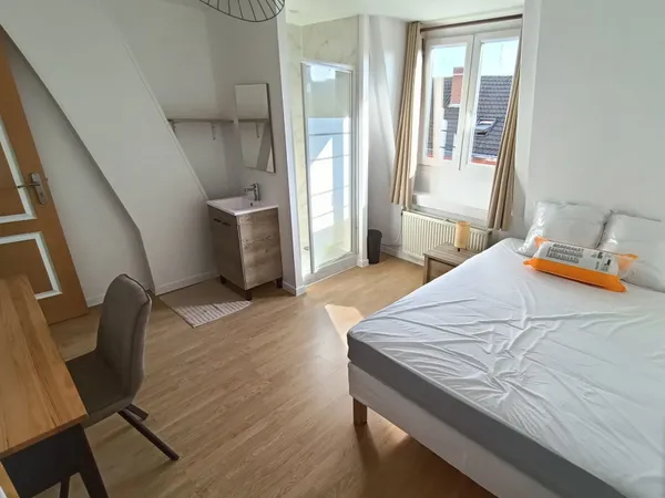 3 chambres disponibles dans colocation Roubaix, proche écoles/metro/tram