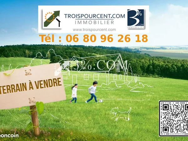 Terrain 640 m² Blenod Les Toul