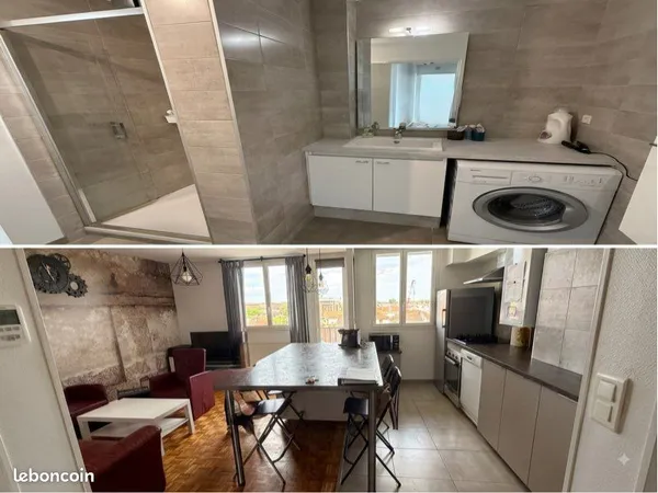 Colocation 3 chambres T4 aux minimes 69m2
