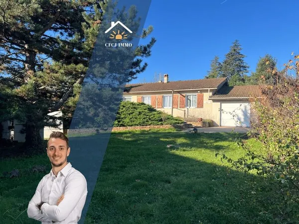 Maison T4 plain pied avec jardin