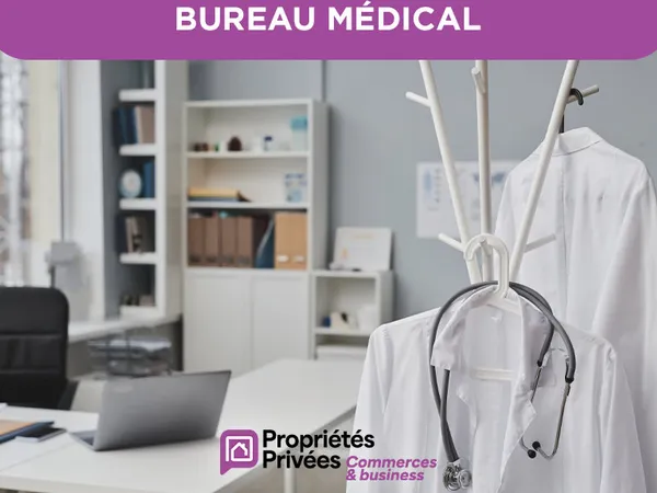COLMAR CENTRE (RUE GOLBERY) - LOCAL PROFESSIONNEL 70 M² PMR 3 PIÈCES 1 PLACE DE PARKING PRIVATIVE