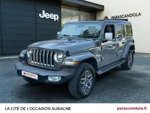 Jeep Wrangler unlimited 2.0 t 380ch 4xe overland command-trac my23