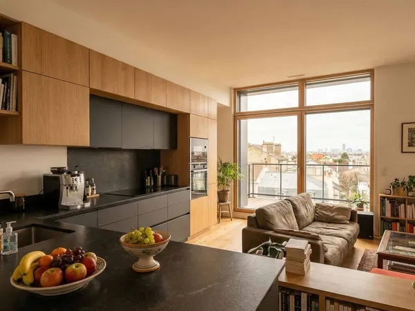 Appartement 3 pièces 60 m²