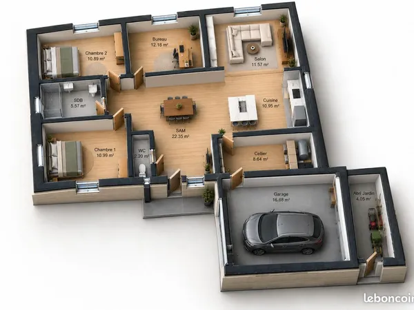 Maison T4 - 96m² - Sundgau