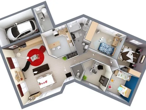 Maison 4 pièces 95 m²