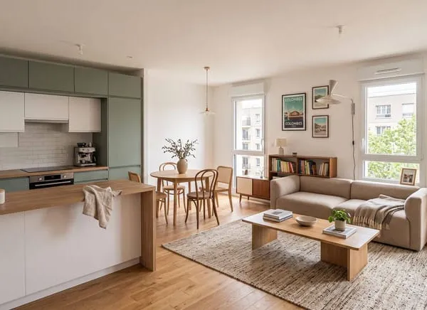 Appartement 3 pièces 69 m²