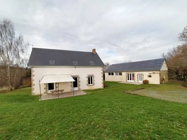 Maison campagne 7 pièces 167m² piscine intérieure