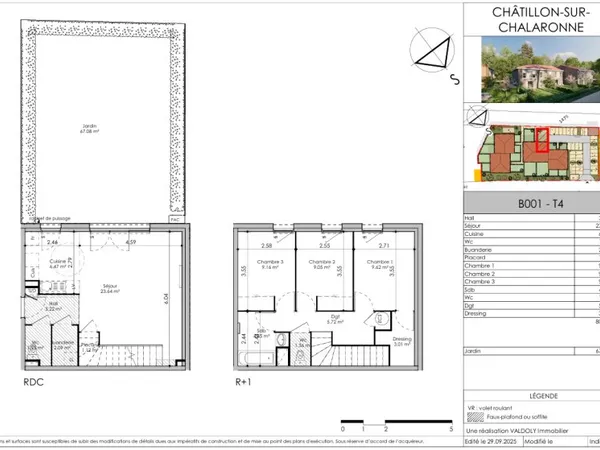 Appartement 4 pièces 81 m²