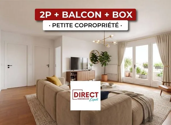 Appartement 2 pièces 38 m²