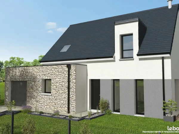 Projet de construction d'une maison 106 m² avec terrain à LAMBALLE (22)