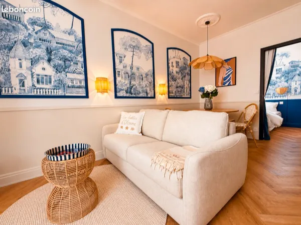 Loue studio meublé 30m2 rue du Palais