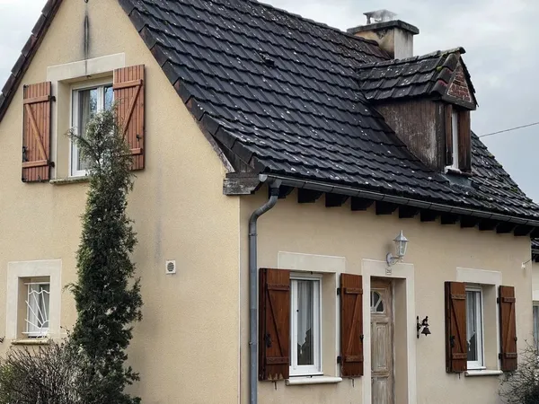 Belle maison mitoyenne avec 2 chambres, en pleine campagne