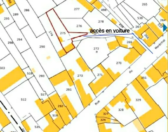 Terrain constructible à Maretz