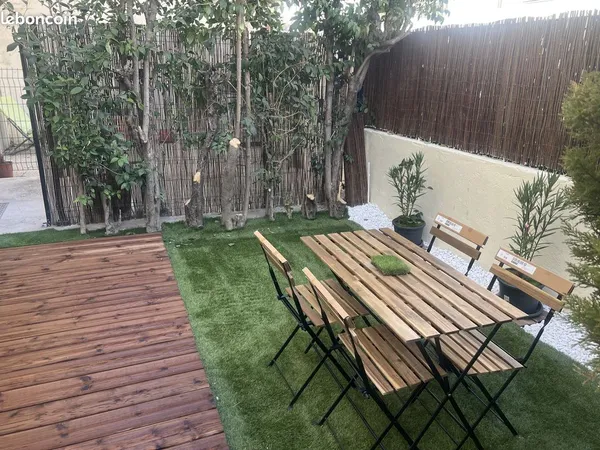 T2 avec jardin privatif - Entièrement rénové