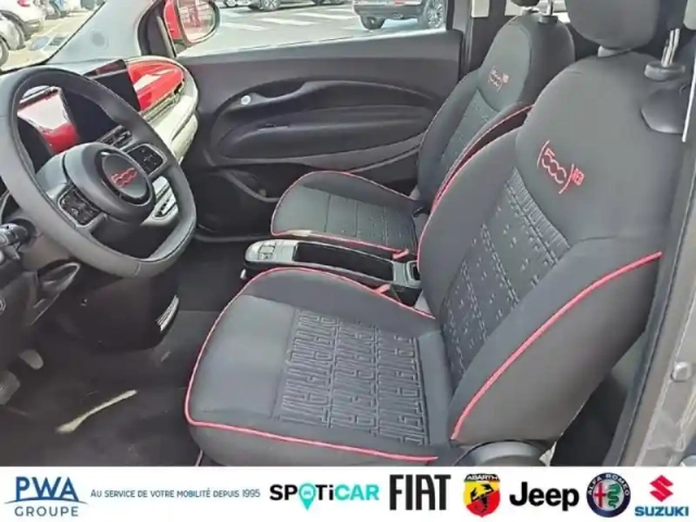 Fiat 500 e 95ch (red) — photo 9