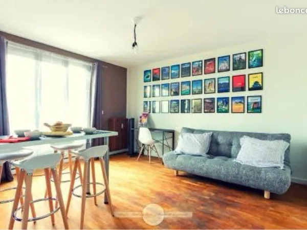 Appartement T2 meublé avec balcon - Dijon centre