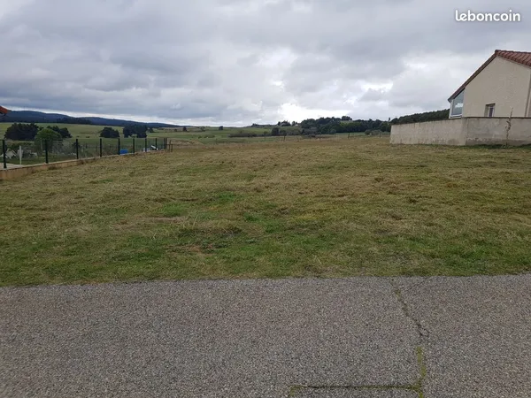 Terrain viabilisé
