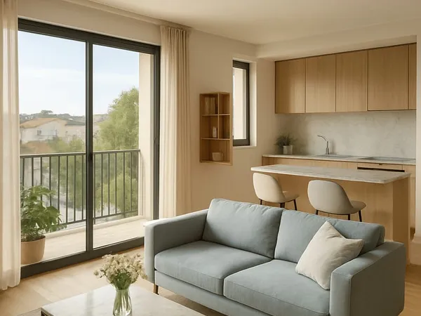 Appartement 2 pièces 45 m²