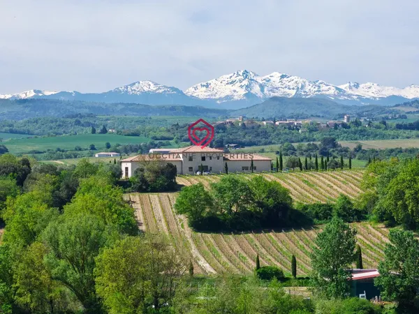 Superbe domaine viticole avec vue panoramique