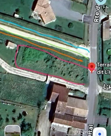 Terrain 660m2