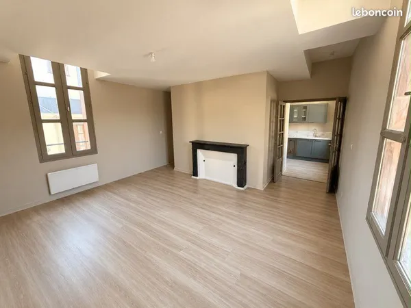 Appartement hyper centre Troyes T3 75 m2 - refait à neuf - très lumineux