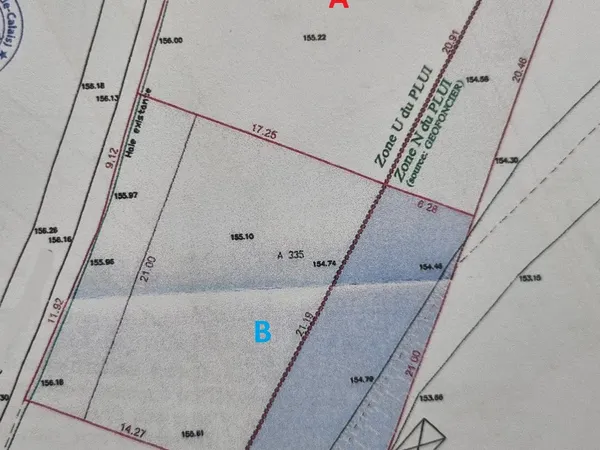 Terrain 502 m²