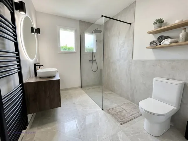 Maison de plain-pied - Treillières bourg - 3 chambres - 110m²