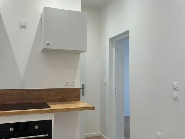Appartement t3 rénové - 39 m² - rouen rive gauche - rez-de-chaussée