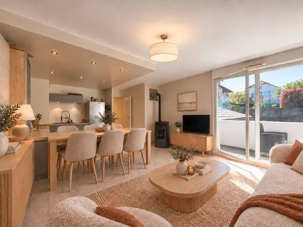 Appartement 3 pièces 63 m²