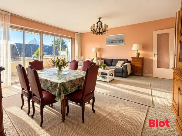 A VENDRE - LA BAULE CENTRE - SPACIEUX T2 DE 70 M² AVEC TERRASSE & GRAND GARAGE