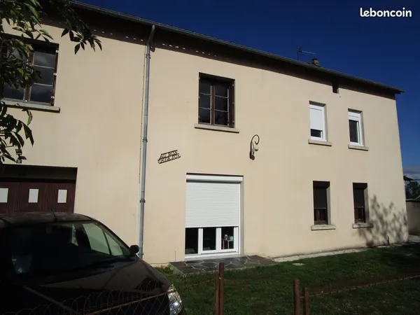 Grande maison +appartement de60m2 bien lire l annonce svp