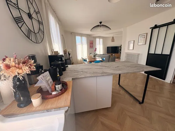 Appartement T3 meublé de 80 m²