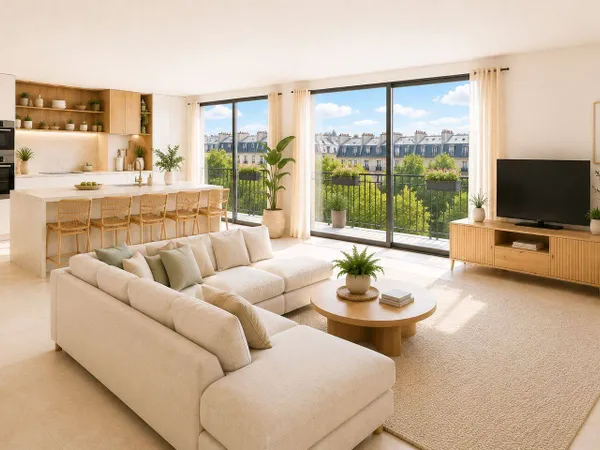 Appartement 3 pièces 65 m²