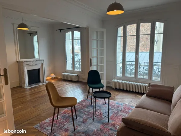 Appartement 3 pièces lumineux, Paris 15ème proche métro