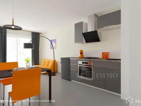 Appartement 2 pièces 28 m²